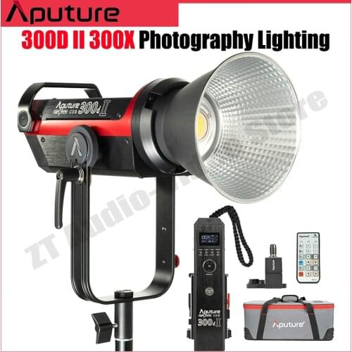 Aputure LS C300d II 300d II LED Video Light COB Light 5500K Daylight Studio Photo Light Photography Lighting Lamp for SLR Camera