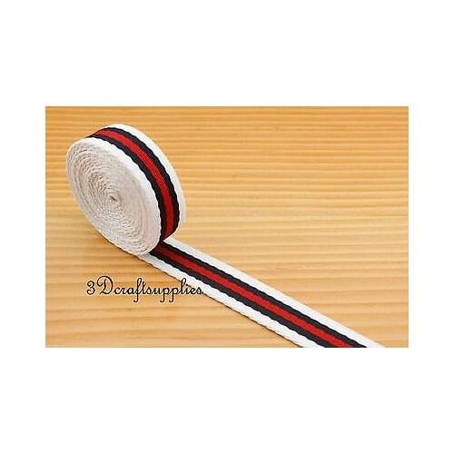 5 yards 3/4 inch(18 mm) heavy weight polyester webbing Ribbon key fob strap ZC15