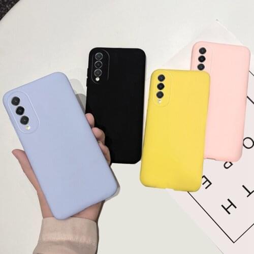 Honor X20 SE Case Soft Silicone Slim Funda Cute Pure Color Phone Cases For Huawei Honor X20 SE X20Se Back Cover Shockproof Coque
