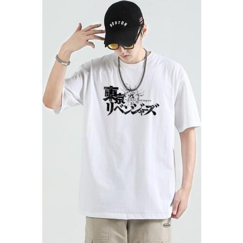 Anime Tokyo Revengers oversized T-shirt Men harajuku Casual Adult Tops camisetas Ultra Cotton graphic t shirts women streetwear
