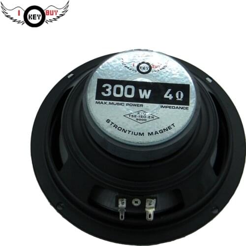 Two Way Full Range Coaxial Car Speakers 300W 4 Ohm Impedance 6.5inch Audio 2 way Speaker for any Car