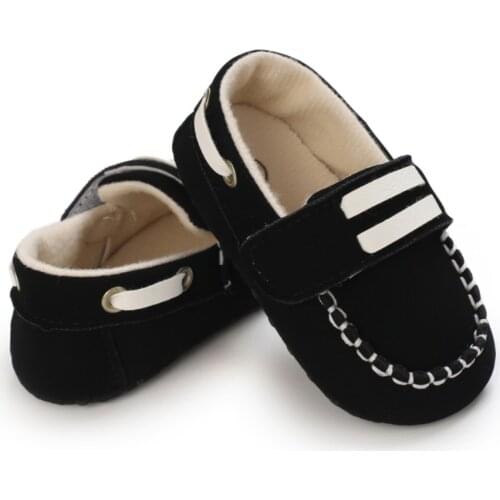 Classical Fashion Baby First Walker Newborn Girl Boy Shoes Soft Sole Casual Toddler Infant PU Leather Sneakers Crib Moccasins