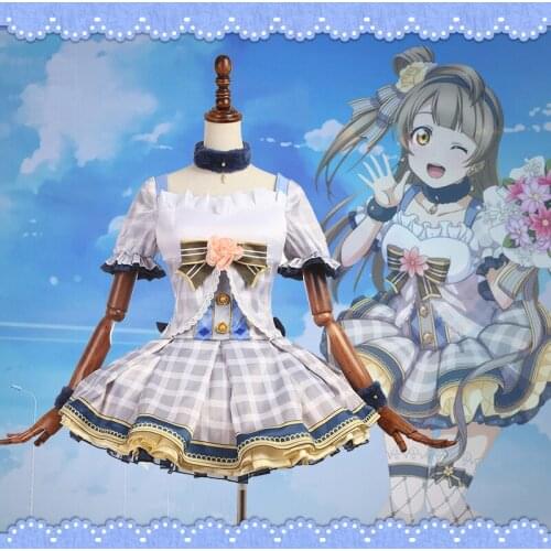 Love Live! Anime Cosplay Costume Flower Bouquet Kotori Minami Cosplay Awakening Dress Cosplay Costume Women Custom Made