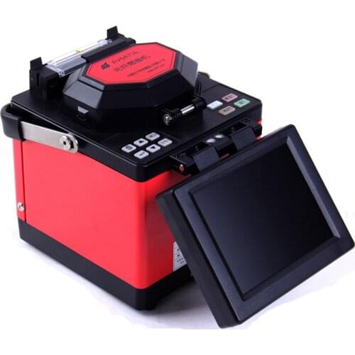 Multi-function Fiber Optic Fusion Splicer AV6471A Fiber Fusion splicing machine AV6471A FTTH Optical Fiber Splicer English menu
