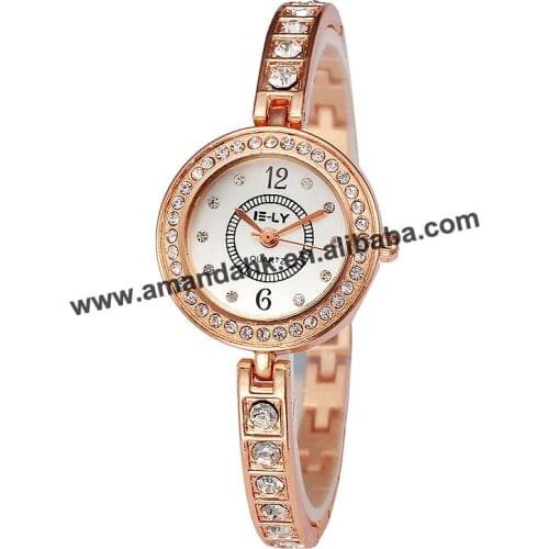 Wholesale Fashion Women Bracelet Wristwatch Hot Sale Women Rhinestone Big Pearl Watch Elegant Hot Fashion Lady Dress Watches