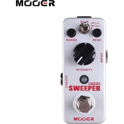 Mooer Sweeper Bass Dynamic Envelope Filter Bass Guitar Effect Pedal True Bypass Full Metal Shell