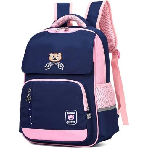 Hot Waterproof Children School Bags For Girls Boys schoolbag Primary School Backpacks Kids Orthopedic Backpack mochila escolar