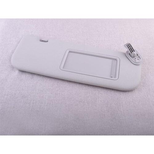 CITALL Car Front 852203X000TX Right Passenger Side Sun Visor Fit For Hyundai Elantra 2011 2012 2013 2014 2015 Gray