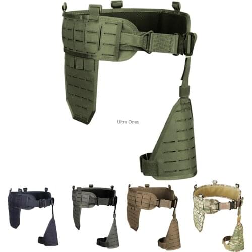 Tactical Waist Cummerbund Airsoft Paintball Army Support Hunting Shooting Training Belts Nylon Molle Combat Belt