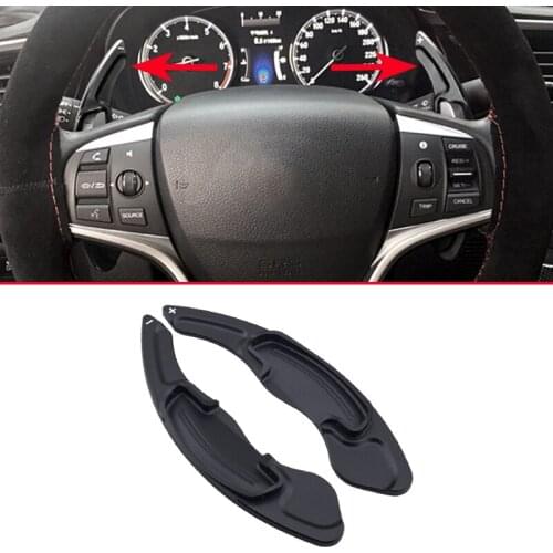 Steering Wheel Gear Shift Paddle Extend For Honda Accord CR-V Civic Odyssey Pilot Insight Acura MDX RDX ILX TLX Black