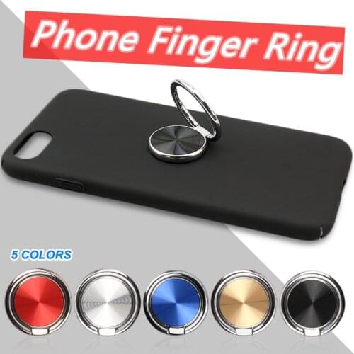 Rotatable Mobile Phone Finger Ring Holder Magnetic Car Bracket Universal Phone Mount Ring Buckle Bracket For Xiaomi Apple Huawei