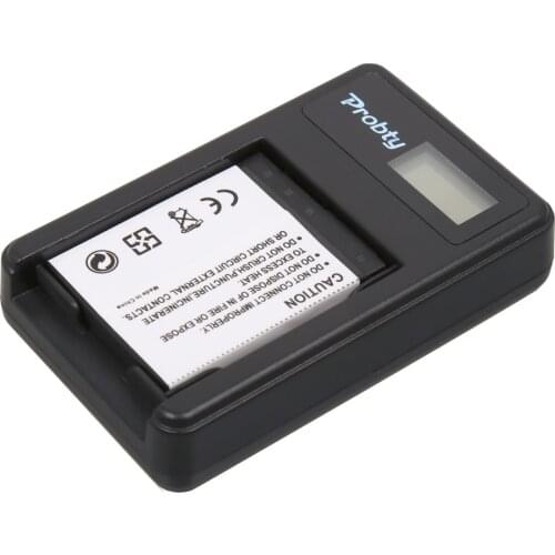 Probty 1pcs NP-BD1 NP BD1 Camera Battery + LCD USB Charger For SONY DSC T300 TX1 T900 T700 T500 T200 T77 T90 T70 T2 G3 S930