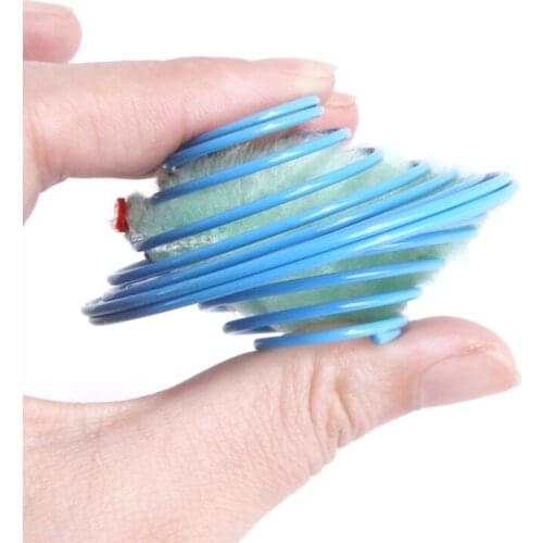 1pc Spring Cat Toy With Mouse Cage Colorful Cat Teaser Toy Pet Supplies Interactive Toys Attract Pet Supplies Random Color