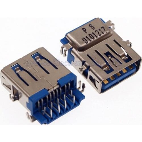 5pcs/lot 3.0 USB Jack usb 3.0 Port connector for Lenovo G480 G480A V480 V480A E530 E535