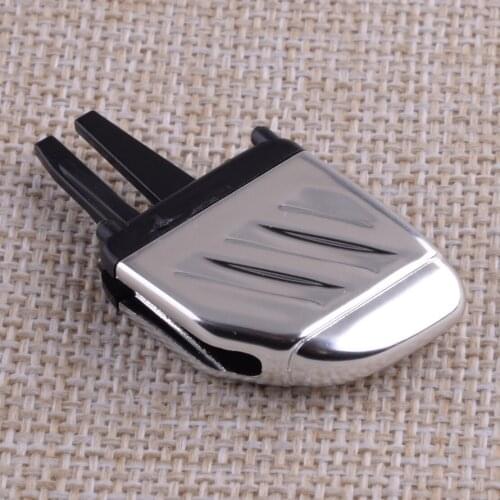 Car Silver Front AC Air Vent Outlet Tab Clip Repair Kit Fit For Land Rover Freelander 2
