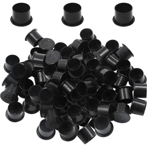 Tattoo Ink Caps Cups Small 1000pcs Tattoo Caps Cups with Base Disposable Microblading Makeup Tattoo Ink Cups for Tattoo Machine