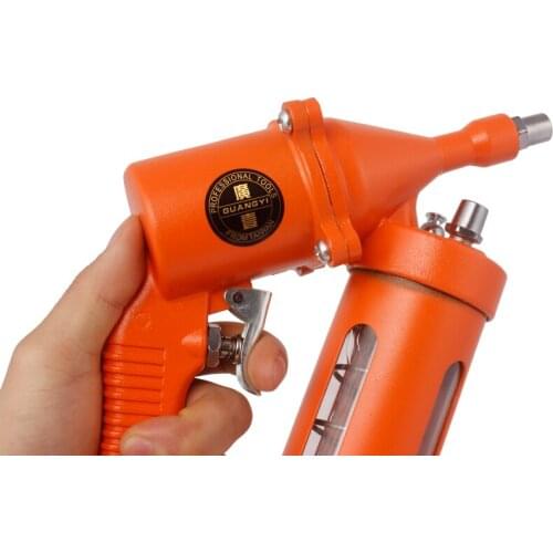 Holding A Butter Gun Truck Truck Air Intake Pipe Available Small Pneumatic Grease Gun High Pressure Butter Machine GY-1260