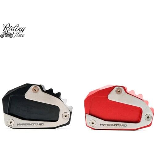 For DUCATI Hypermotard 796 Hypermotard 950 Extension Kickstand Enlarge Extension Pad Side Stand Foot