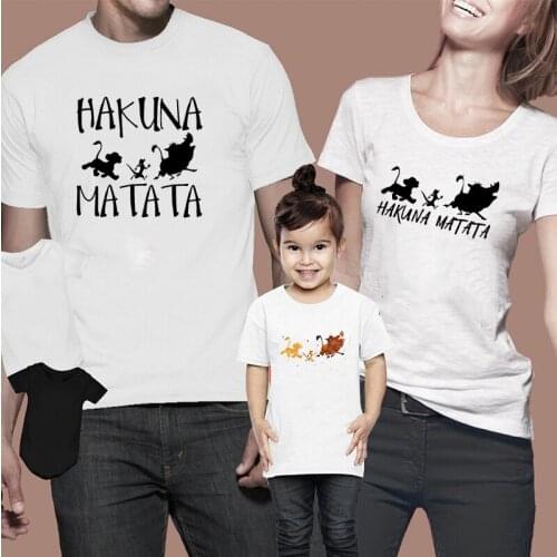 Minimalist Style Family Clothing Sets Simple White Unisex T-shirts High Quality Soft and Drape Fabric Tees Gothic Summer tshirts