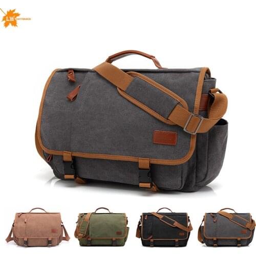 Mans Leisure Canvas bag Mens Briefcase Bags Quality Guaranteed womans Shoulder Bag Fashion Business Functional Messenger Bag