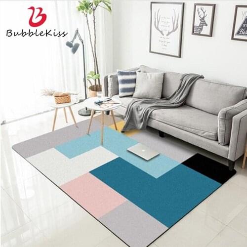 Bubble Kiss Carpets For Living Room Printed Polyester Soft Rugs For Bedroom Home Decor Floor Mat Delicate Quality Nordic