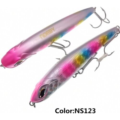 NOEBY 3pcs 115mm 60g Large Sea Fishing Lures Sinking Pencil Wobblers For Bass Artificial Fishing Tackle