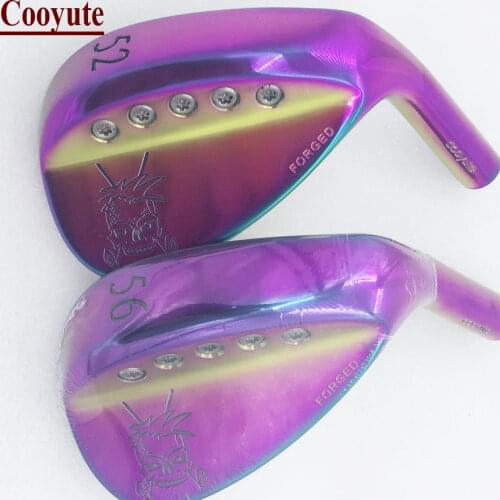 NEW Golf heads Cooyute FORGED Skull black Golf wedge heads and 52.56.58degree Golf Clubs heads No Clubs shaft Free shipping