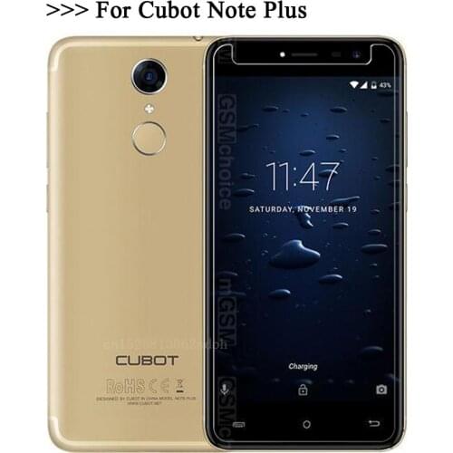 NEW Screen Protector phone For Cubot Note Plus 5.2" Tempered Glass SmartPhone Film Protective Cover