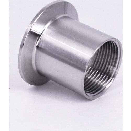 1/4" 3/8" 1/2" 3/4" 1" 2" 3" BSPT Female x 0.5" 1.5" 2" 2.5" Tri Clamp Pipe Fitting Connector SUS304 Stainless Sanitary Homebrew