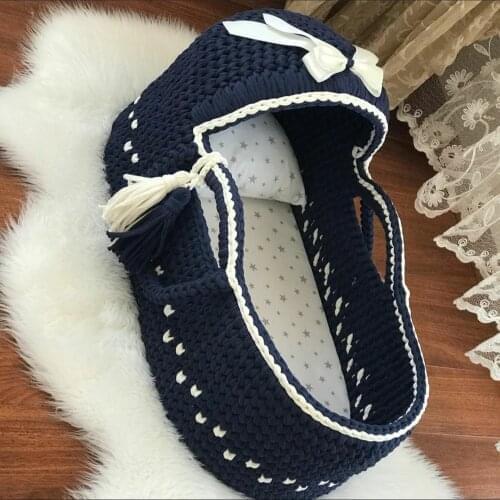 Knit poufs, rugs, chunky blankets, newborn baby baskets