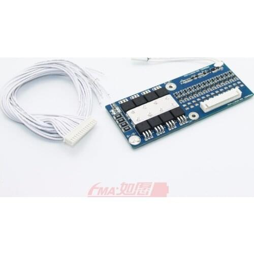 Charging Discharging Short Circuit Balance Control BMS Protection Circuit Module PCM for 13S 48v Li-ion Li-Po Battery 30-40A SMF