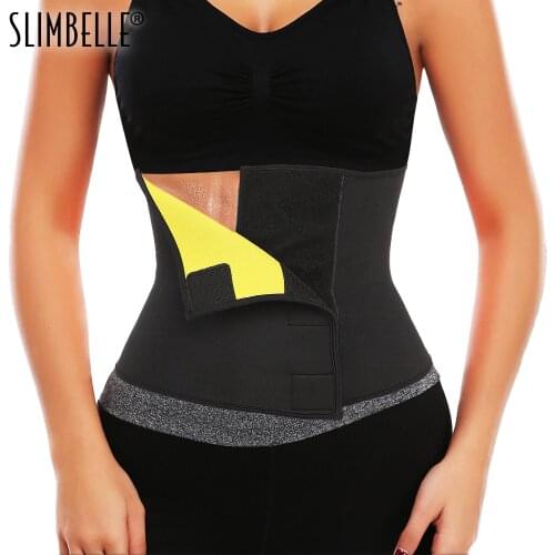 Women Sweat Sauna Belt Waist Trainer Corset Shaper For Weight Loss Tummy Control Workout Waist Cinchers Shapewear