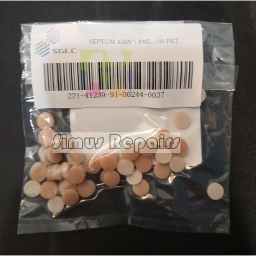 221-41239-91 Japan Shimadzu Gas Phase Original Accessories 1.5ml Gas Phase Vial Single Gasket 100pcs