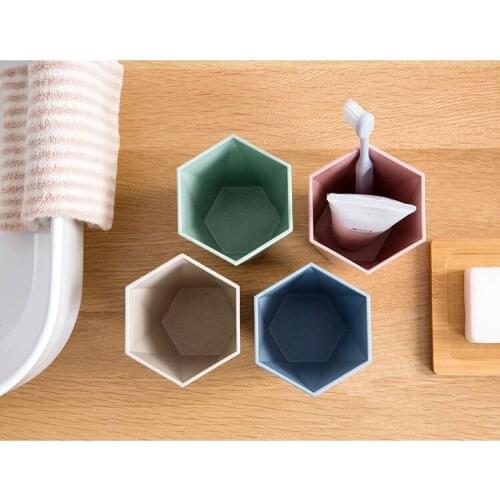 400ml Nordic Style Shaped Toothbrush Holders Cup Wheat Straw Washing Cup Home Washing Drinking Tooth Mug Mouth Plastic Water Cup
