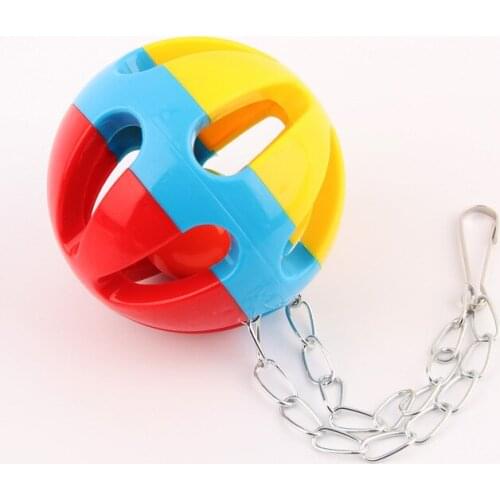 5pcs/set Parrot Bird Swing Bird Chew Toys Bells Standing Perches Pet Cage Hanging Hammock Parakeets Finches Lovebirds Pet Suppli