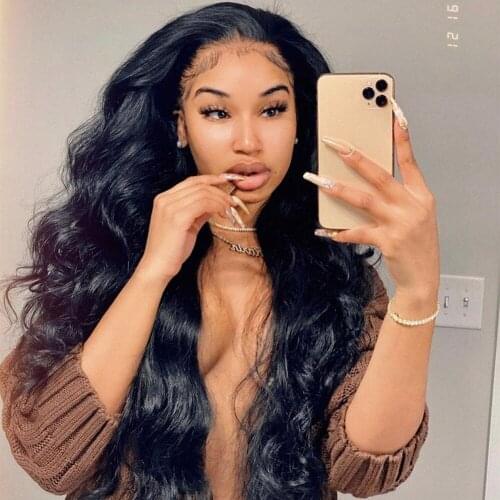 Fureya Hair 4x4 Lace Front Human Hair Wigs With Baby Hair Brazilian Body Wave Wig