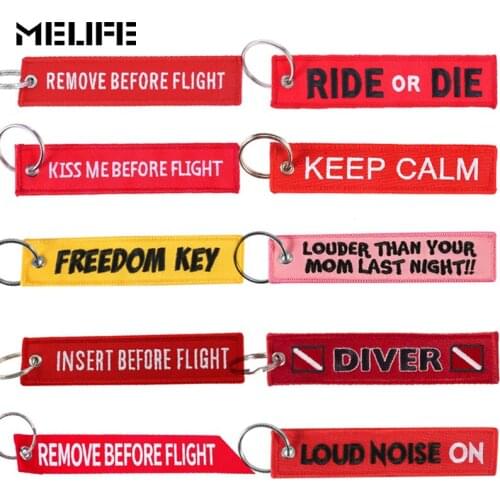 MELIFE Mountaineering KeyChain Climbing Tag BRAAAP Key Holder FREEDOM KEY Keychains Embroidery Sport Label Fob Aviation Gifts