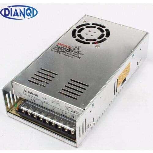 DIANQI power suply 48v 350w ac to dc power supply ac dc converter high quality S-350-48