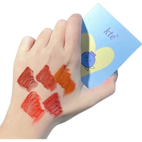 Simulation Smoke Lipstick High Definition Color Long Lasting Hydrating Moisturizing Lipstick Mousse Texture Biting lip makeup