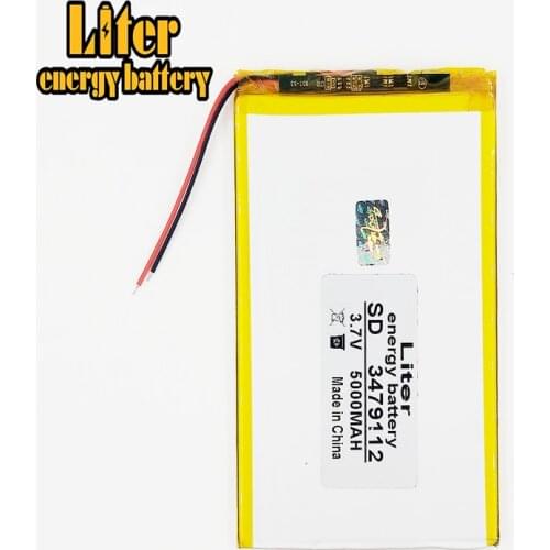 Tablet polymer battery 9 inches tablet battery domestic the built-in rechareable battery 3.7V 5000 mah 3479112