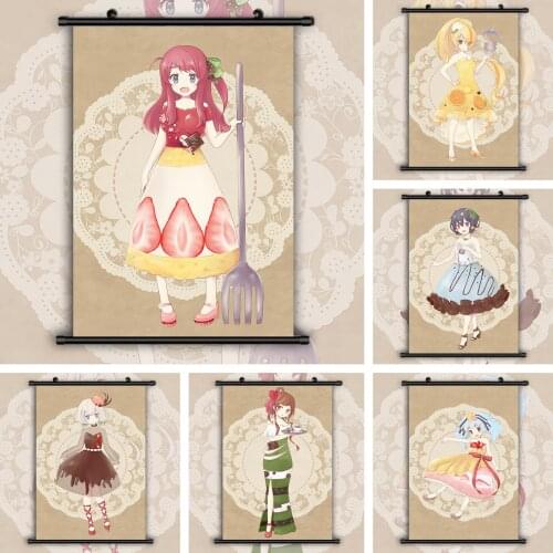 Zombie Land Saga Minamoto Sakura Nikaidou Saki HD Print Wall Poster Scroll