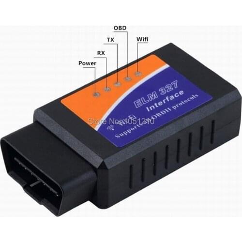 Ouchuangbo ELM327 Wireless OBD2 OBD Connect your phone via wifi Auto Scanner Adapter Scan Tool