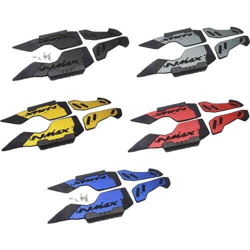 Motorcycle Front Footrest Pedal Footboard Foot Plate Pedals Gold Red N-MAX 155 N MAX 125 Fit Yamaha NMAX 125 NMAX 155 2020-2021