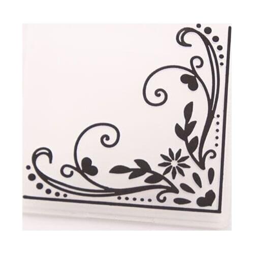 Plastic Embossing Folder Template DIY Scrapbook Photo Album Card Making Decoration Crafts Lacework E56C