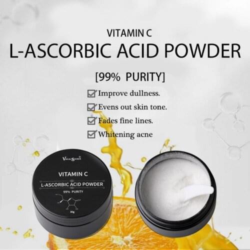 30g Vitamin C Powder Nourishing Anti-aging Pure Vitamin C L-ascorbic Acid Powder for Face