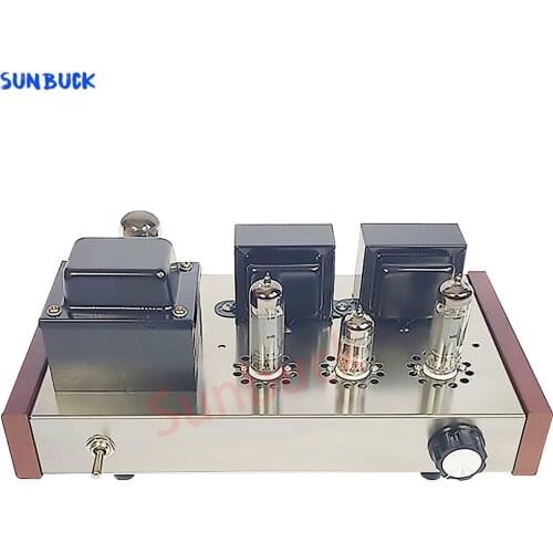 Sunbuck negative feedback 5u4m 6n1 6p14 single-ended class A tube Power Amplifier 5W 2.0 tube Amplifier kit DIY