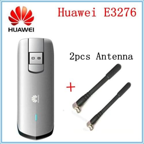 Unlocked Huawei E3276S-920 E3276 4G LTE Modem 150Mbps WCDMA TDD Wireless USB Dongle plus (2pcs 4g antenna)