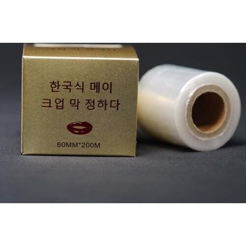 Preservative Film, Plastic Wrap for Tattoo & Microblading, 60mm/42mmx200mm, Tattoo Cover, Disposable Eyebrow Tattoo Plastic Wrap
