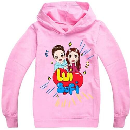 2-14Y Spring Youtube Cartoon Me Contro Te Hoodie Kids Casual Tops Baby Boys Long Sleeve Tees Costum Girls Sweatshirts Jumper