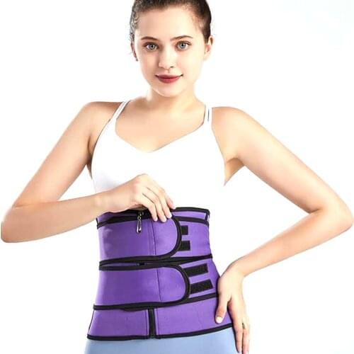 Women Neoprene Waist Trainer Corset Trimmer Belt Compression Body Shaper Cincher Postpartum Sculpting Sports Waist Belt